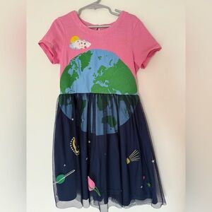 Mini Boden tulle planet dress